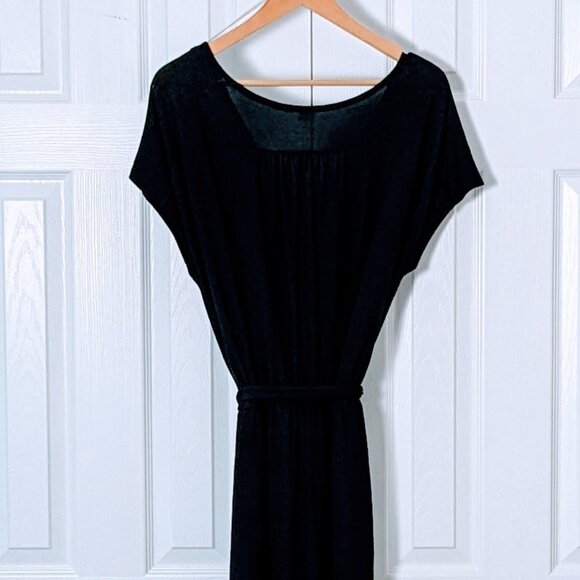 GAP Women's Short Cap Sleeve VNeck Jumpsuit Size M Tall Black NWOT - Picture 3 of 6